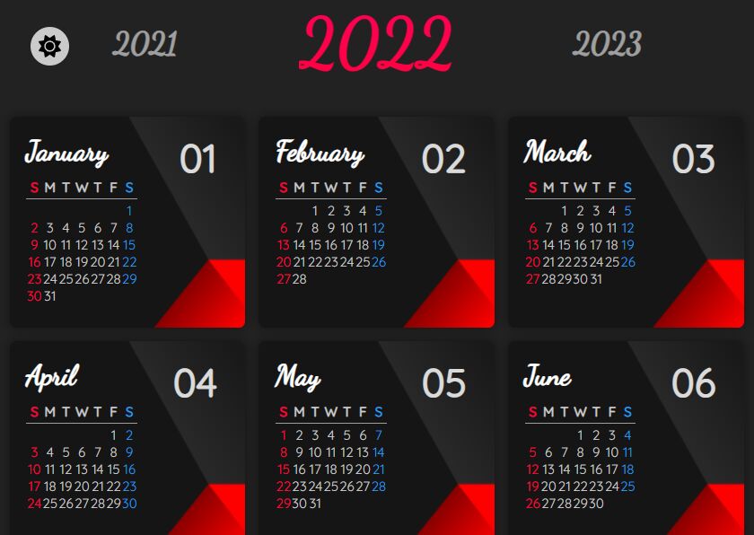 Full-Year-Calendar