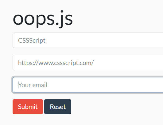 Oops.js