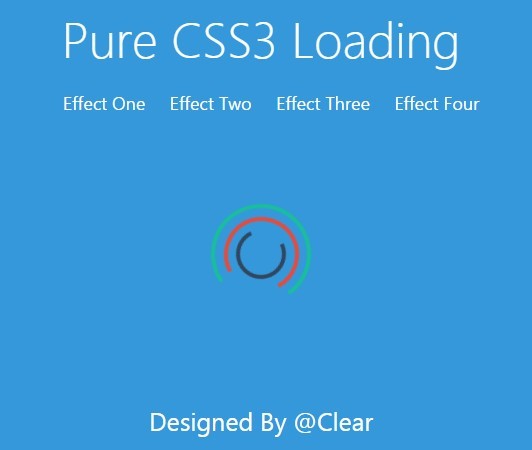 Pure-CSS3-Loading