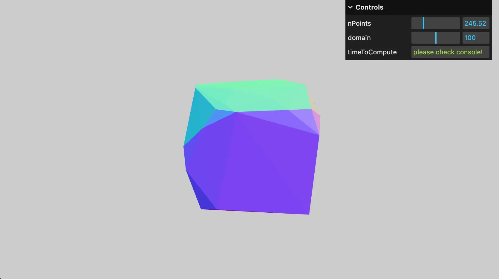 Quickhull3d