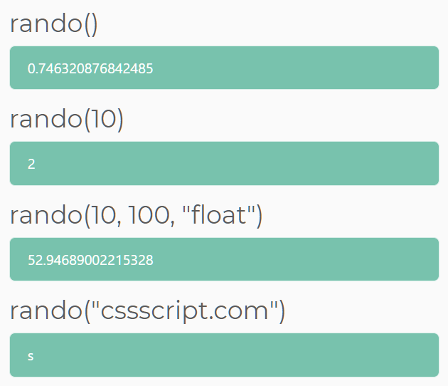 Rando.js