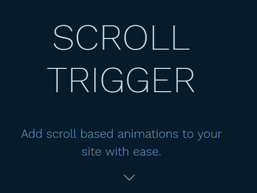 ScrollTrigger