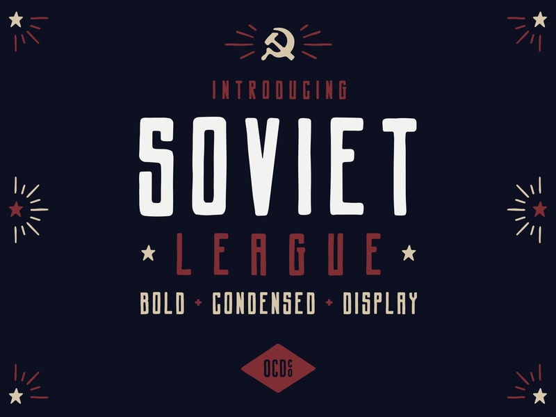 Soviet League Font