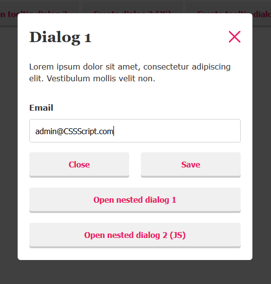 a11y-dialog-component