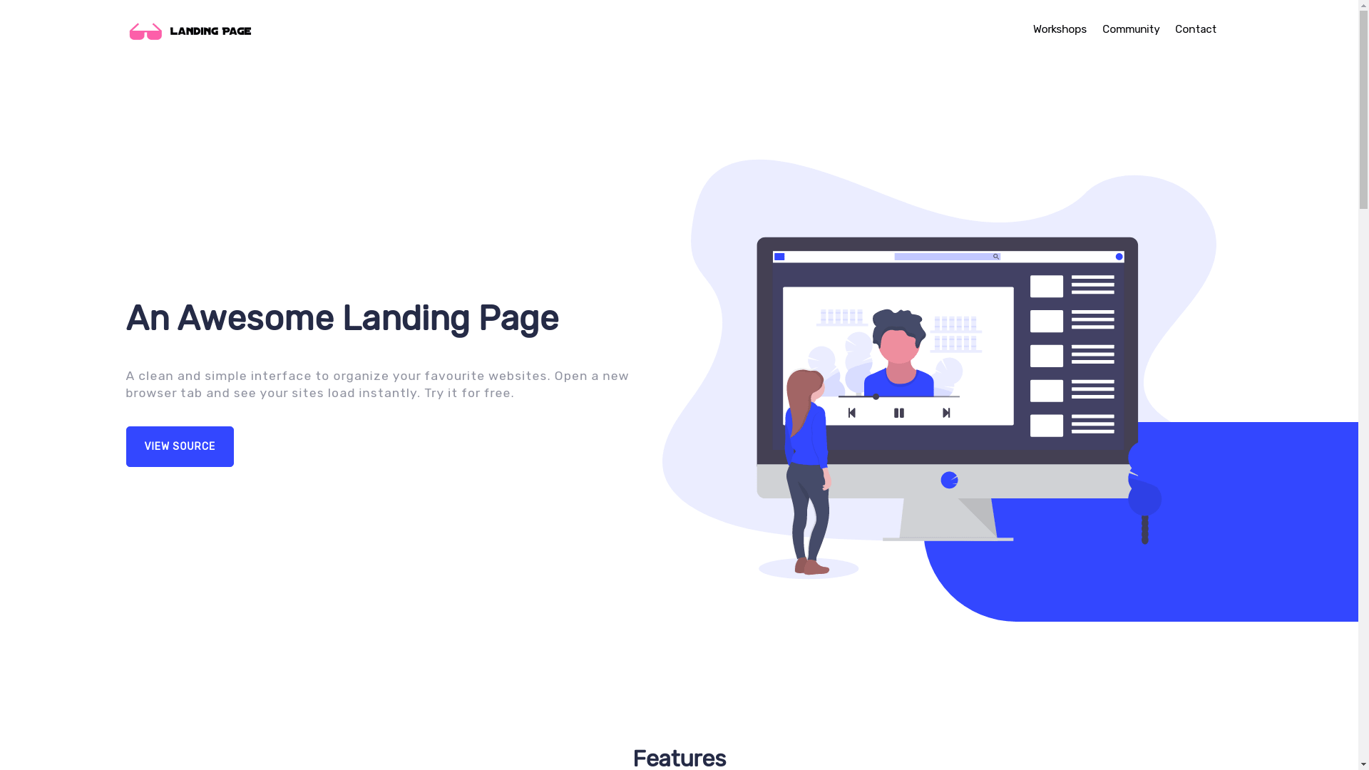 awesome-landing-page