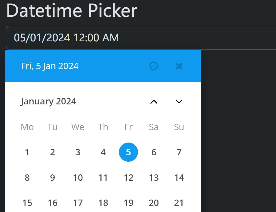 date-picker