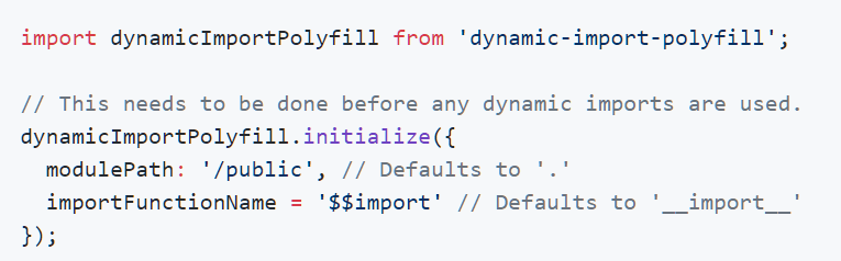 dynamic-import-polyfill