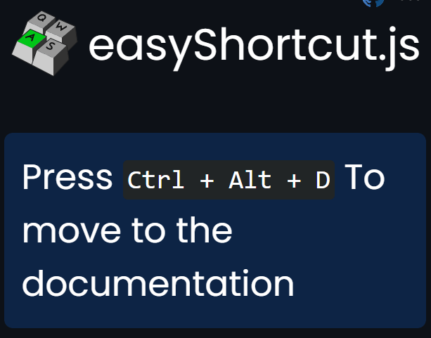 easyShortcut.js