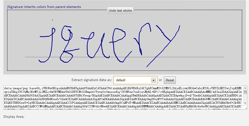 jSignature