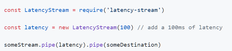 latency-stream