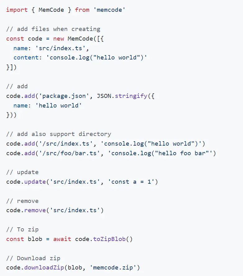 memcode