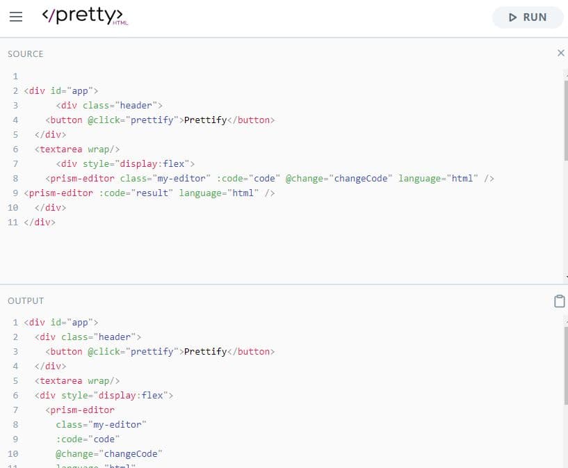 prettyhtml