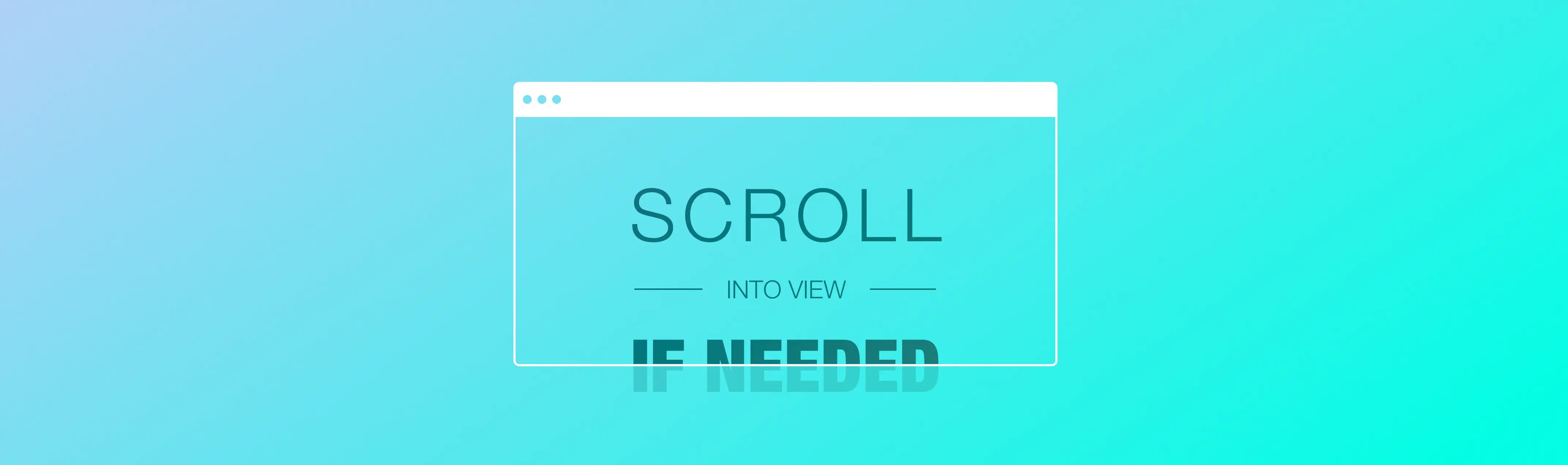 scroll-into-view-if-needed