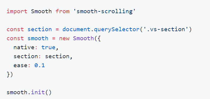 smooth-scrolling