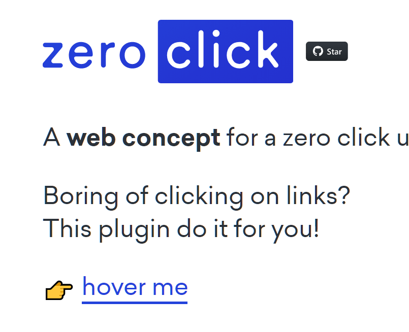 zeroclick