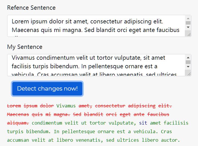 Compare Difference Between Text Using jQuery