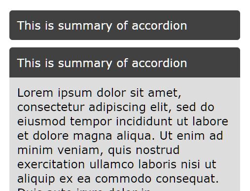 Minimalist Smooth Content Toggle Plugin For jQuery - CM Accordion