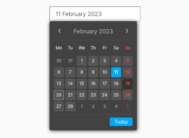 Customizable Date/Month/Year Picker Plugin - jQuery PDatePicker
