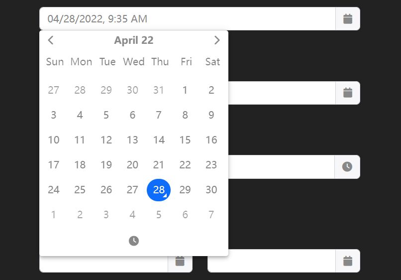 Powerful Multilingual Date/Time Picker