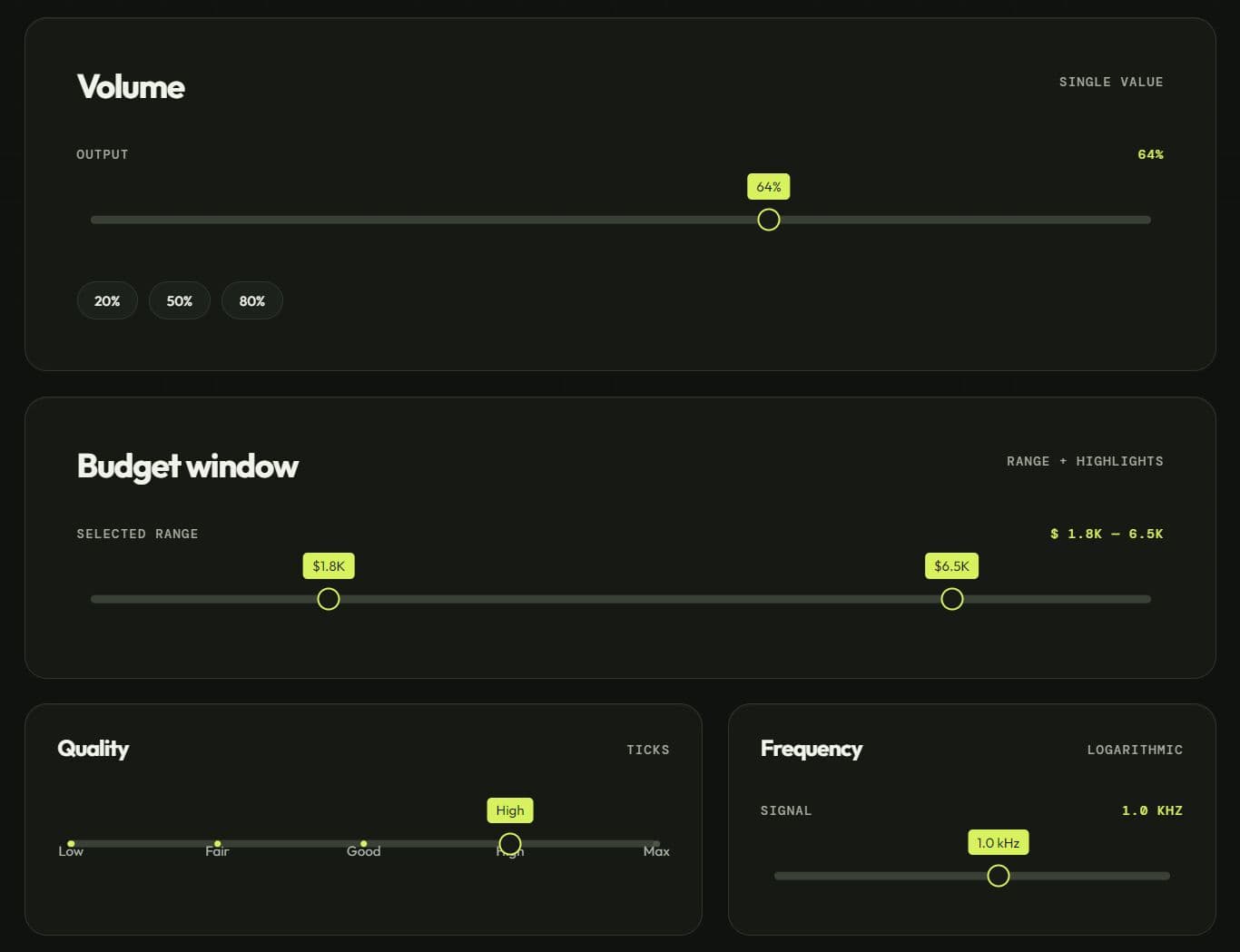 Range Slider Plugin With Dual Handles and Ticks - CuiSlider