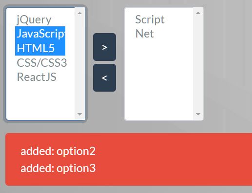 Easy Dual Multiselect Plugin For jQuery - simple-multi-select