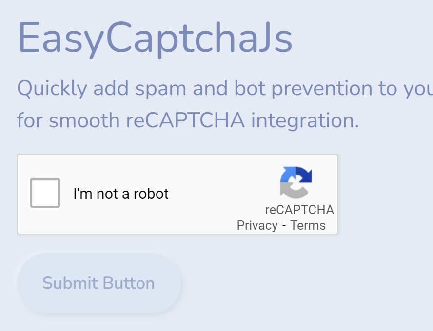 Simplify Bot Prevention For Your Web Apps with EasyCaptchaJS