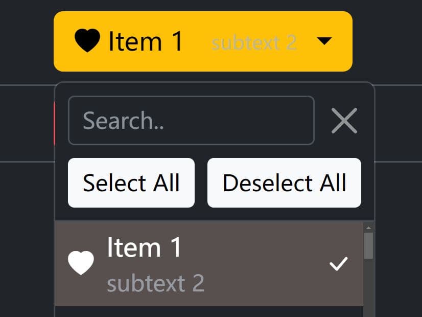 Create Enhanced Bootstrap 5 Select Input With bs-select.js