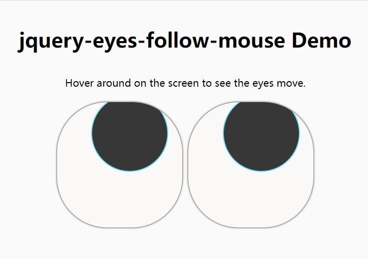 Create Eyes That Follow The Mouse - jQuery eyes-follow-mouse.js