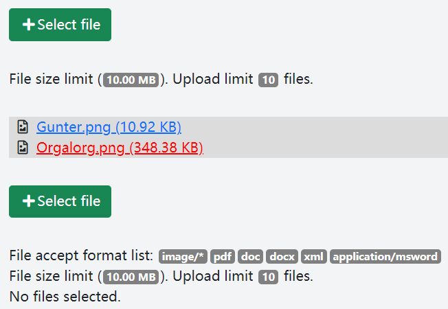 Advanced File Picker For Uploader - jQuery formhelper