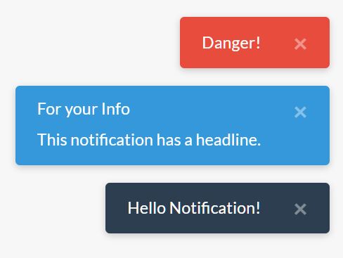 Create Fixed Notifications With Bootstrap Alerts - show-notification