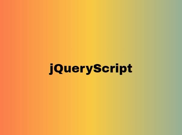 Generate Gradients From uiGradients - jQuery belerise