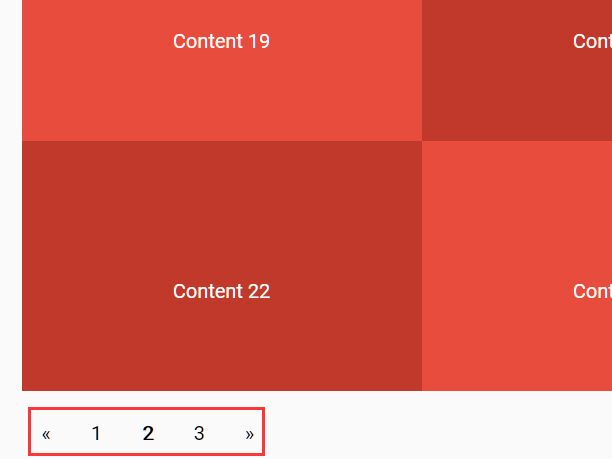 Responsive Grid Layout With Pagination - jQuery Hip.js