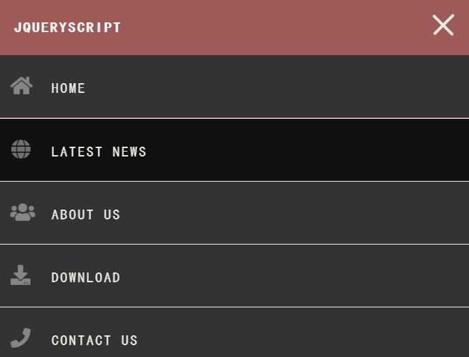 Responsive Hamburger Dropdown Menu With jQuery And CSS3