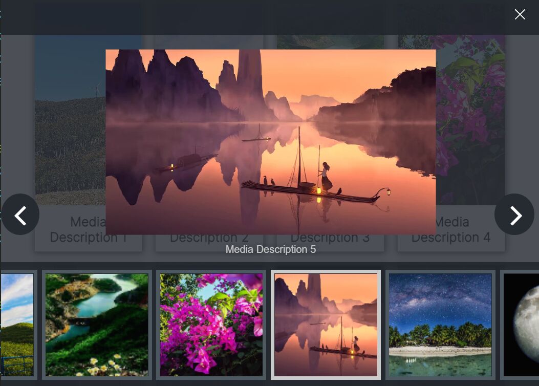 Responsive Image/Video Lightbox Gallery - jQuery LBT-Lightbox