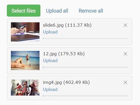 Flexible jQuery Based AJAX File Uploader - FileUp