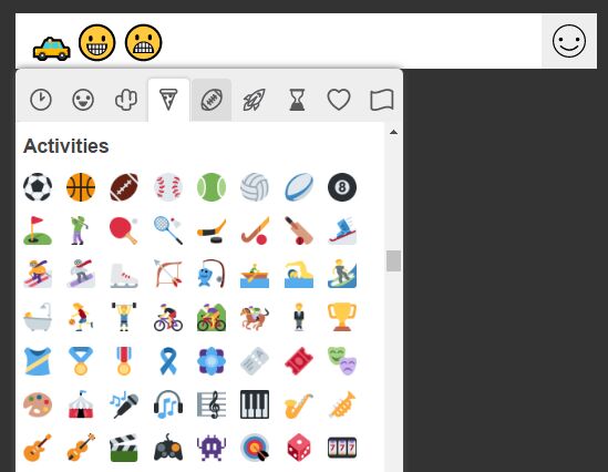 Easy jQuery Emoji Picker For Text Fields