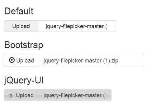 jQuery File Input Replacement Plugin with Image Preview - File Picker