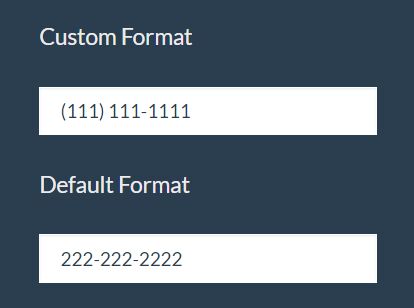 Lightweight jQuery Input Mask Plugin For Phone Numbers | Free jQuery Plugins