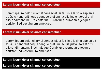 jQuery Lightweight Accordion Plugin - Zebra_Accordion