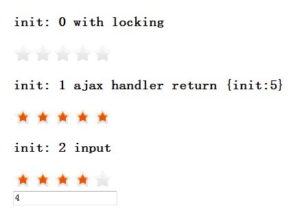 jQuery Plugin For 5 Stars Rate Widget - Flexible Stars