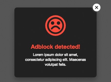 jQuery Plugin For AdBlock Detection - Adi.js