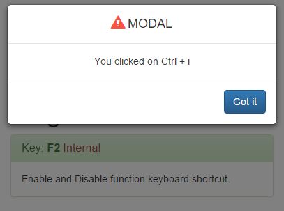 create keyboard shortcut javascript jQuery Plugin For Adding Keyboard Shortcuts To Webpage - keyboardShortcut