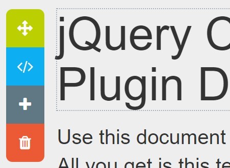 jQuery Plugin For Attaching Floating Panels To Elements - ContentOverlay