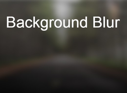 jQuery Plugin For Creating Blurred Image Backgrounds - Background Blur |  Free jQuery Plugins