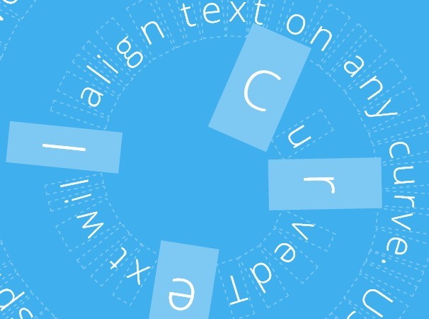 jQuery Plugin For Creating Curved Text - CurvedText