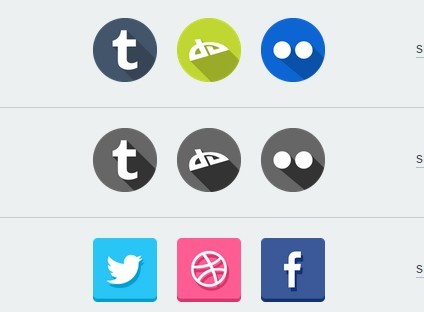 jQuery Plugin For Custom Social Links - sollist