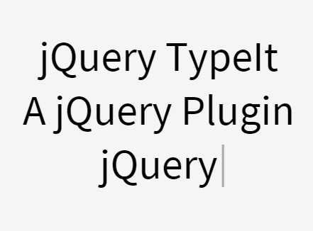 JavaScript Plugin For Customizable Terminal Text Effect - TypeIt