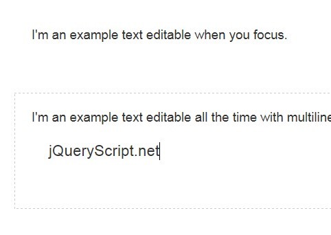 jQuery Plugin For Editable Html Elements - trocar.js