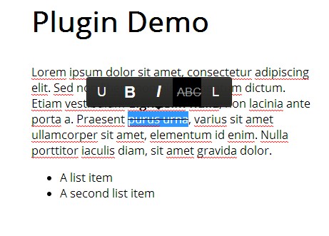 jQuery Plugin For Editable Web Content - Live Edit