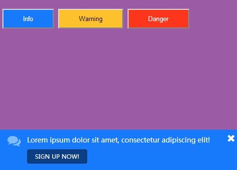 jQuery Plugin For Fixed Notification Bars - tappifications